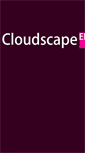 Mobile Screenshot of cloudscape.be